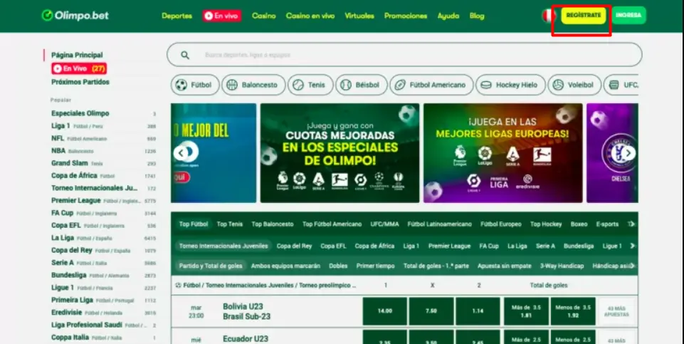 Casinos y Apuestas Deportivas en Peru